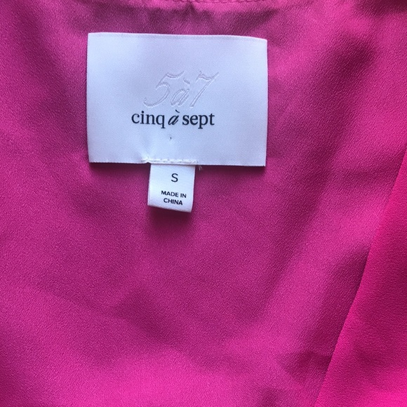 EUC Cinq a Sept Aisha Front Tie Top - Picture 8 of 14